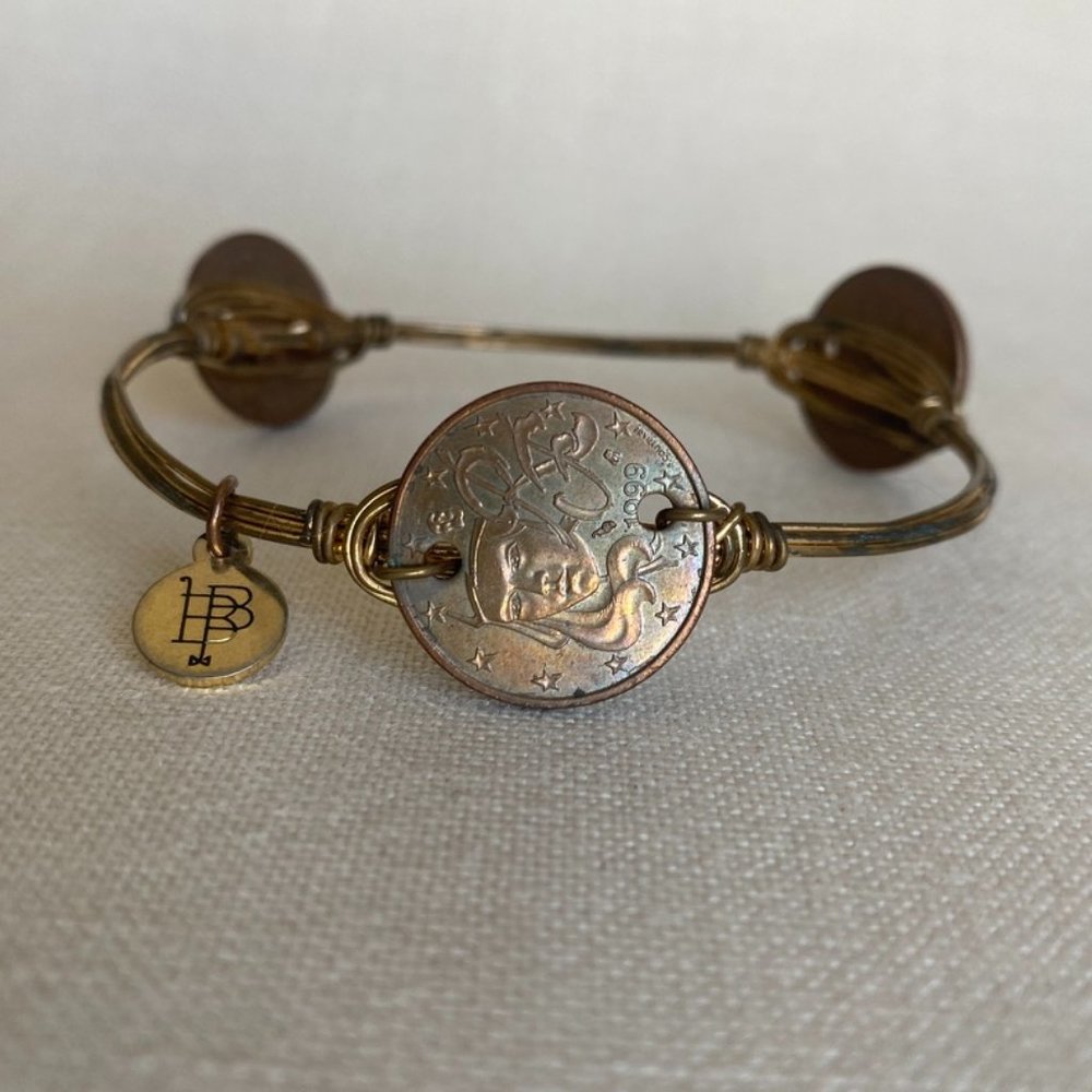 Bourbon & Bowties Coin Bangle